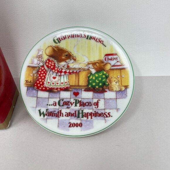 Hallmark Keepsake Ornament‎ Grandmas House Collectors Plate 2000 - Picture 2 of 9